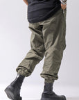 【bajra】 UNISEX COTTON EASY PANTS 159QP01_MILITARY