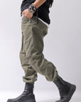 【bajra】 UNISEX COTTON EASY PANTS 159QP01_MILITARY