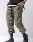 【bajra】 UNISEX COTTON EASY PANTS 159QP01_MILITARY