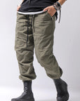 【bajra】 UNISEX COTTON EASY PANTS 159QP01_MILITARY