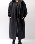 【thom/krom】 UNISEX LIGHT PUFF LONG COAT WSJ486_BLACK