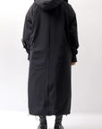 【thom/krom】 UNISEX LIGHT PUFF LONG COAT WSJ486_BLACK