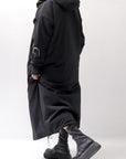 【thom/krom】 UNISEX LIGHT PUFF LONG COAT WSJ486_BLACK