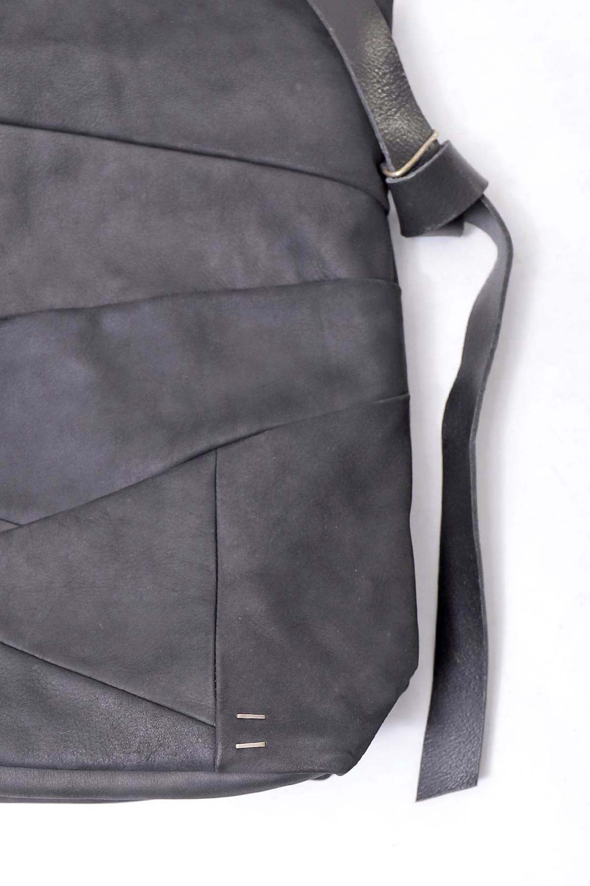 【DANIELE BASTA】 UNISEX 2WAY PATCHWORK SHOULDER BAG_BLACK