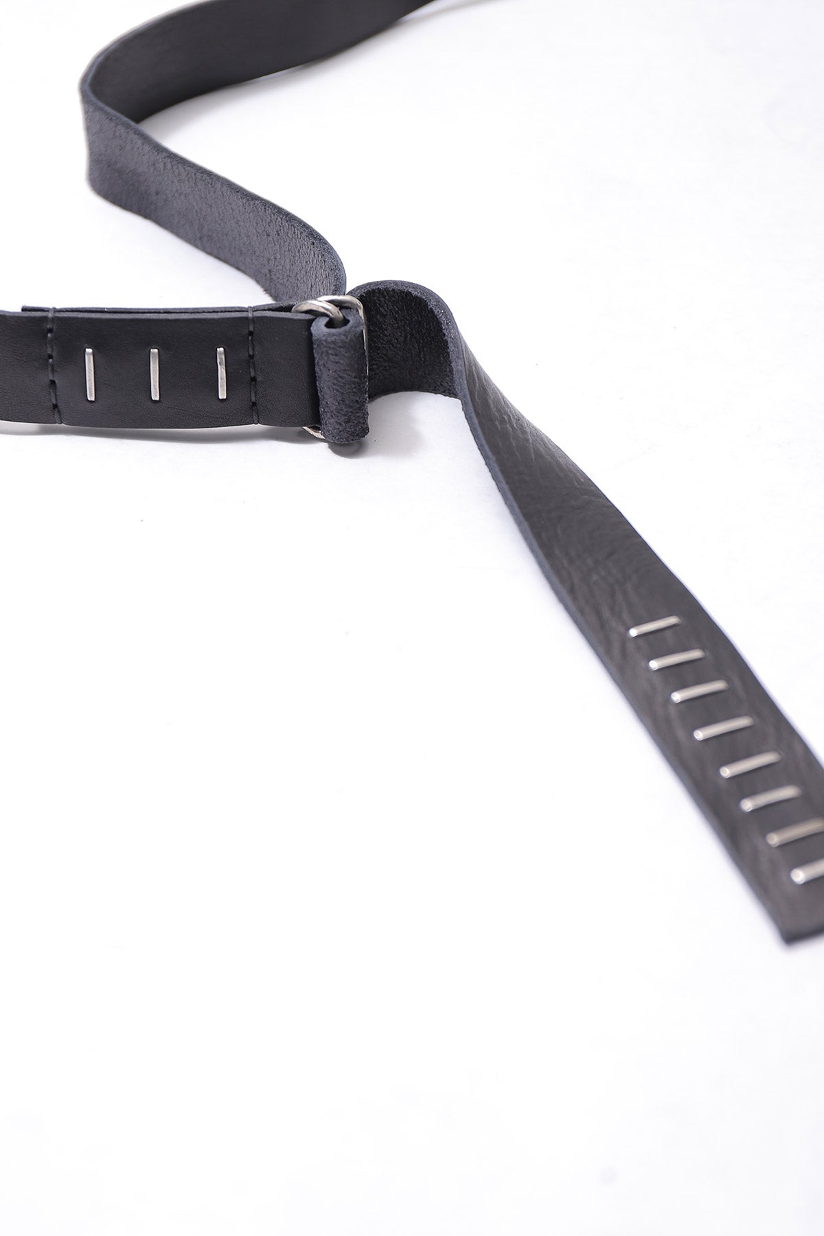 【DANIELE BASTA】 UNISEX HORSE LEATHER RING BELT