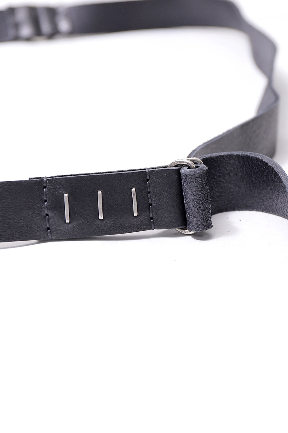 【DANIELE BASTA】 UNISEX HORSE LEATHER RING BELT