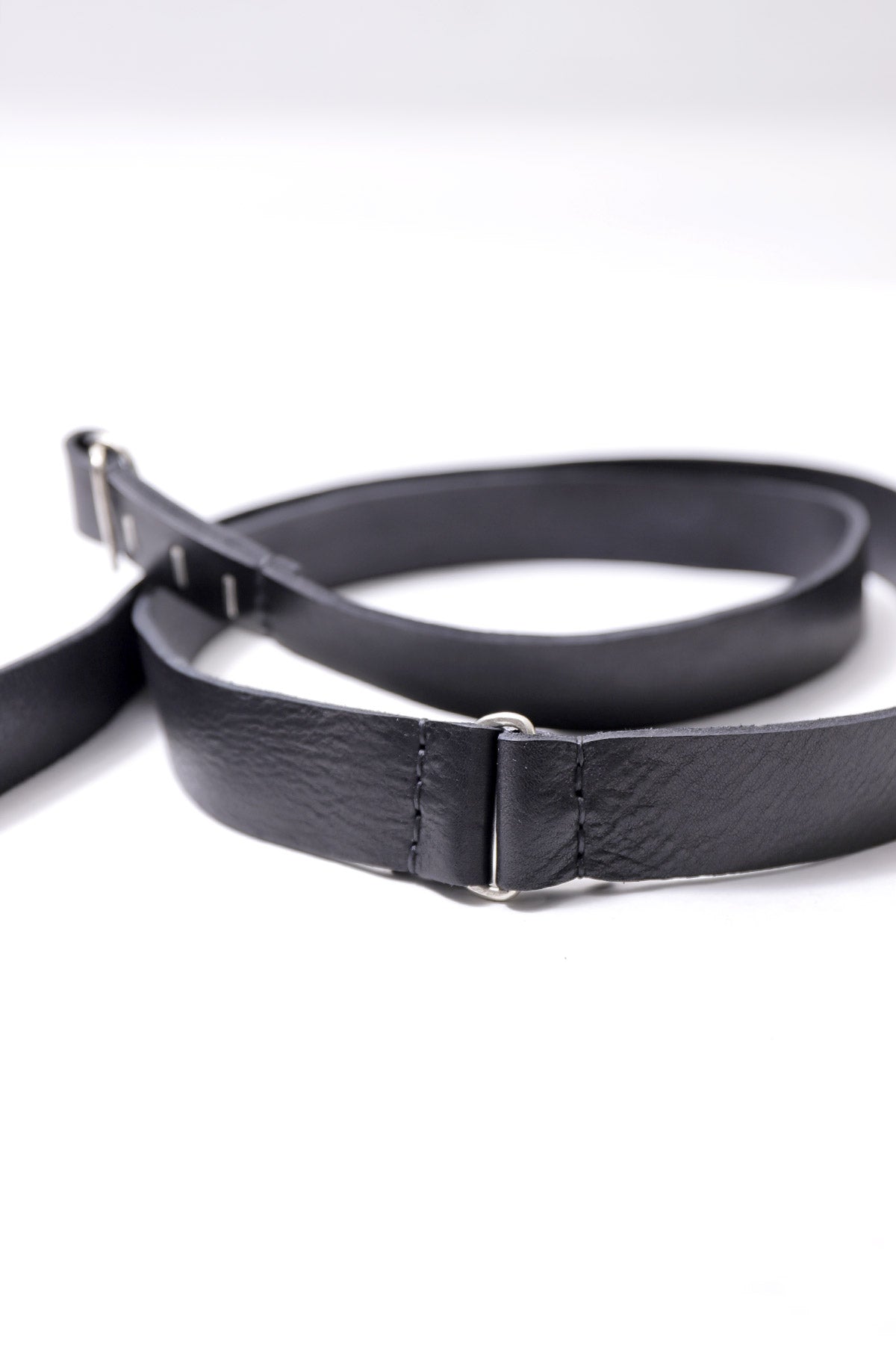 【DANIELE BASTA】 UNISEX HORSE LEATHER RING BELT