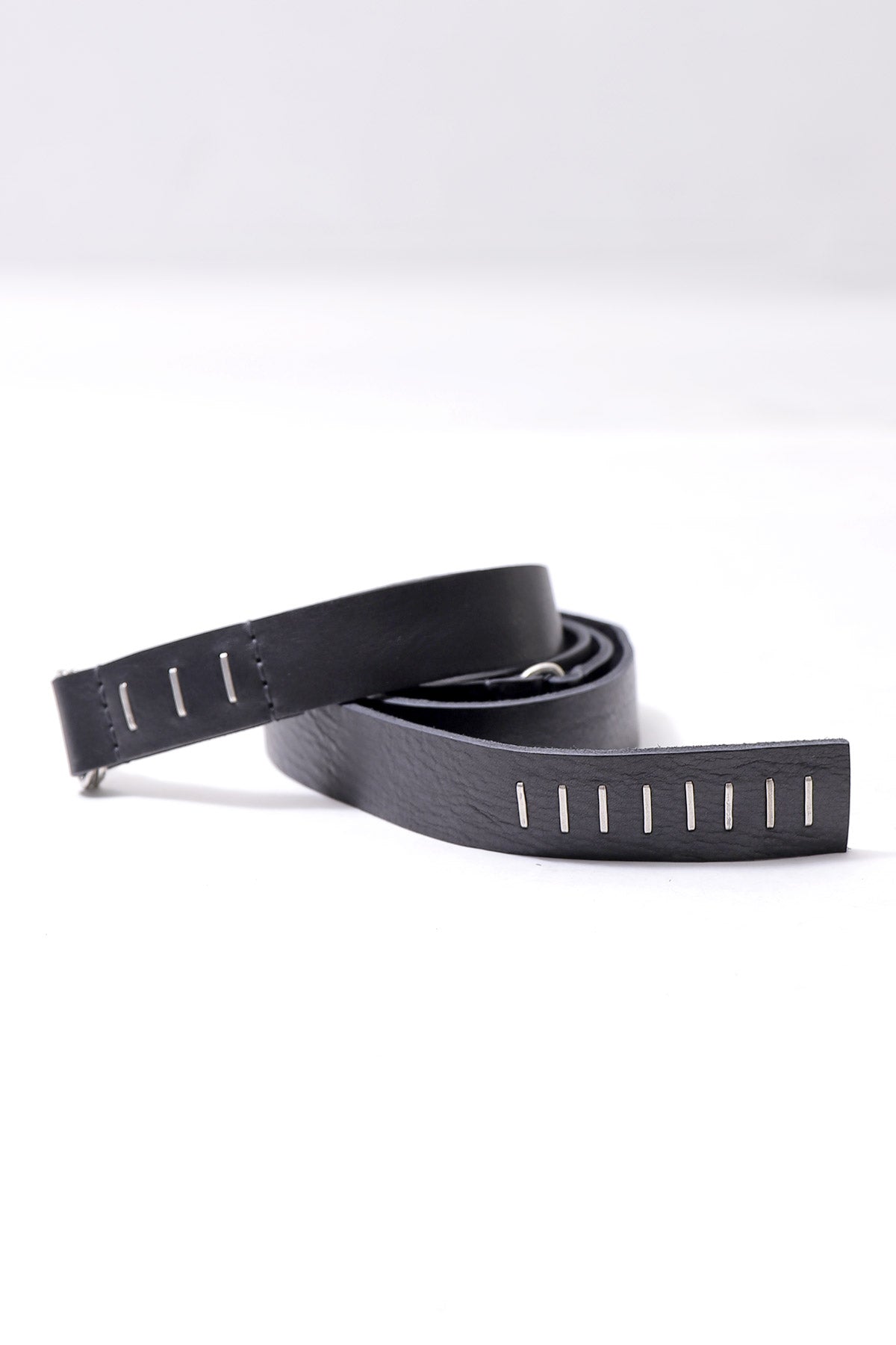 【DANIELE BASTA】 UNISEX HORSE LEATHER RING BELT