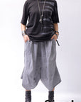 【Primordial is Primitive】 UNISEX SIDE PRINTED SLIM FIT TEE ST-709RO_BLACK