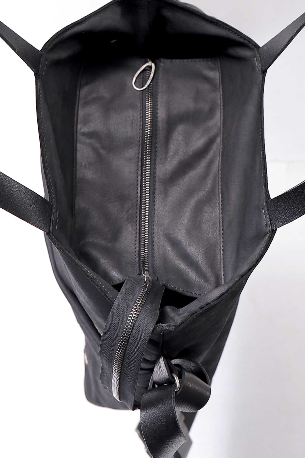 【DANIELE BASTA】 UNISEX 2WAY PATCHWORK SHOULDER BAG_BLACK