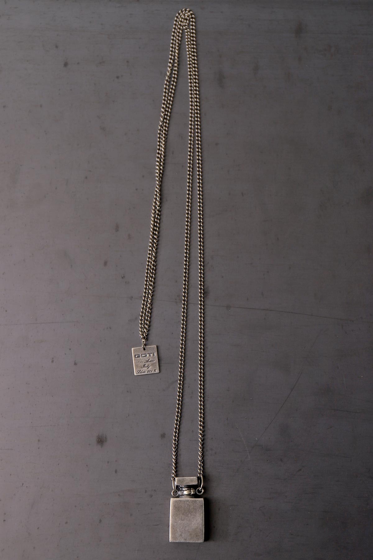 【GOTI】 BOTTLE PENDANT TOP NECKLACE_CN2323