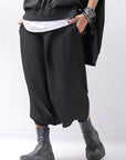 【Primordial is Primitive】 UNISEX BOX PANTS 905CD_BLACK