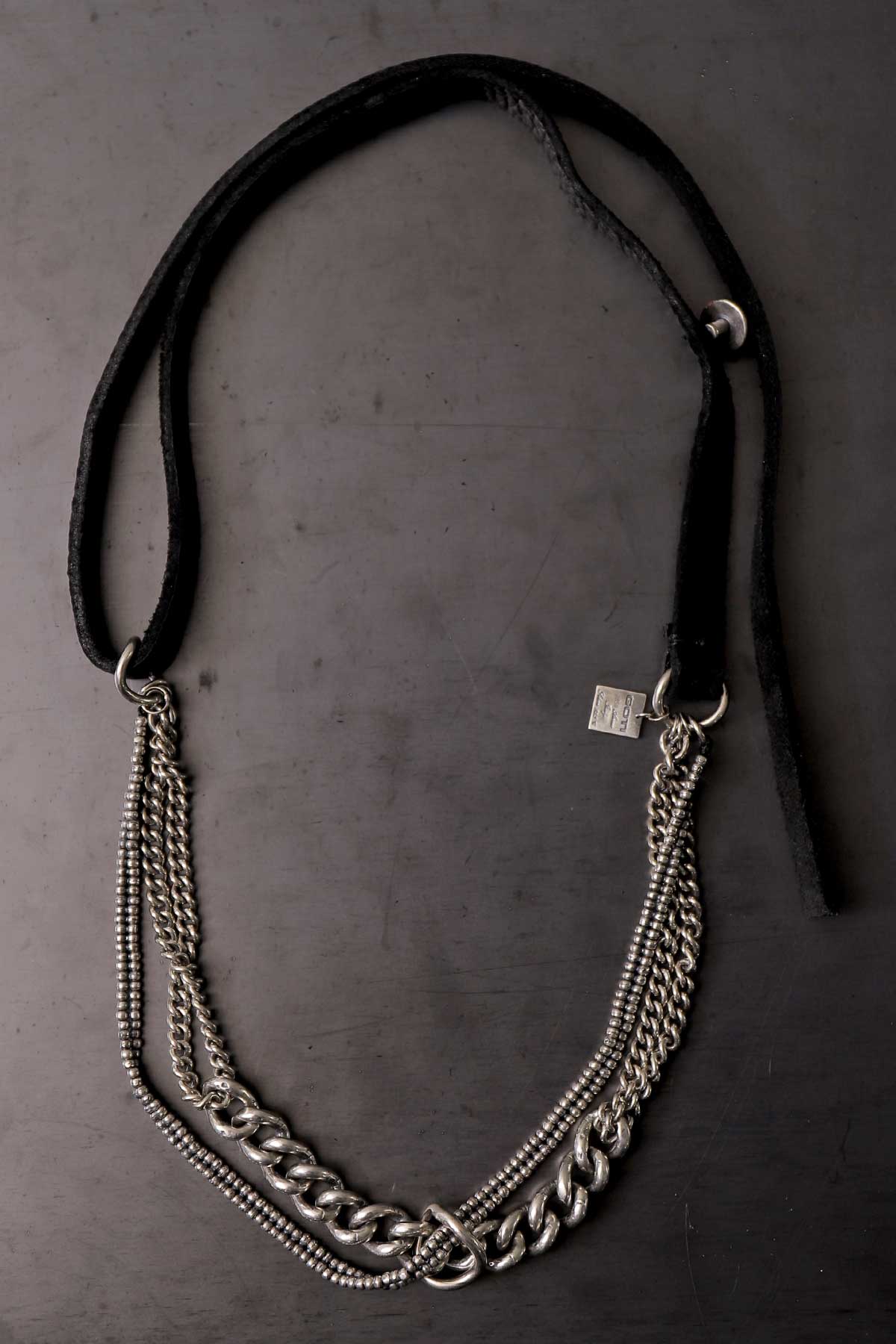 【GOTI】 MIXED CHAIN & PEARL NECKLACE SPECIAL EDITION_CN0304P