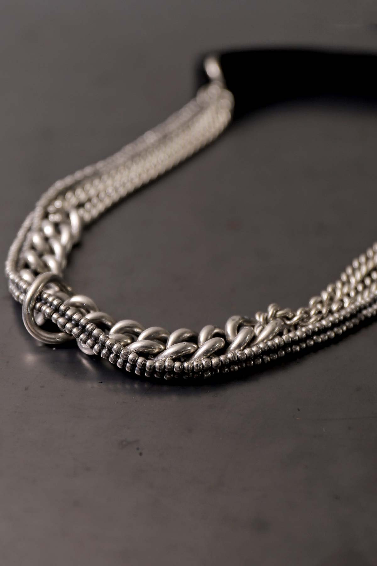 【GOTI】 MIXED CHAIN & PEARL NECKLACE SPECIAL EDITION_CN0304P