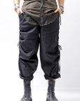 【sanctamuerte】 UNISEX SIDE STRING CODE PANTS 319/MM_BLACK