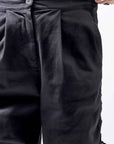 【sanctamuerte】 UNISEX SIDE STRING CODE PANTS 319/MM_BLACK