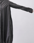 【RUNDHOLZ】 UNISEX COTTON RIB SHIRT CARDIGAN 253 0933_BLACK