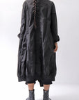 【RUNDHOLZ】 UNISEX COTTON RIB SHIRT CARDIGAN 253 0933_BLACK