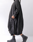 【RUNDHOLZ】 UNISEX COTTON RIB SHIRT CARDIGAN 253 0933_BLACK