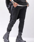 【thom/krom】 UNISEX SKINNY STRETCH DENIM PANTS WT79_BLACK