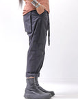 【thom/krom】 UNISEX EASY COTTON PANTS MP34_BLACK