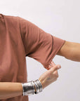 【thom/krom】 UNISEX REGULAR FIT COTTON TEE MTS924_RED WOOD