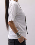 【thom/krom】 UNISEX REGULAR FIT COTTON TEE MTS924_OFF WHITE