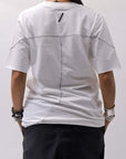【thom/krom】 UNISEX REGULAR FIT COTTON TEE MTS924_OFF WHITE