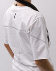 【thom/krom】 UNISEX REGULAR FIT COTTON TEE MTS924_OFF WHITE