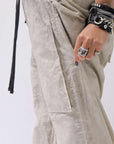 【thom/krom】 UNISEX EASY COTTON PANTS MP34_VEGETAL STONE