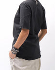 【thom/krom】 UNISEX REGULAR FIT COTTON TEE MTS924_BLACK