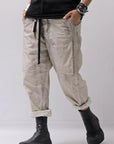 【thom/krom】 UNISEX EASY COTTON PANTS MP34_VEGETAL STONE