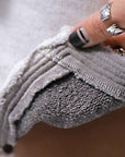 【thom/krom】 LIGHT SWEAT SIDE-CUT SHORTS WST432_SPRAY GREY
