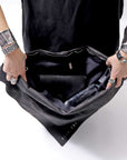 【DANIELE BASTA】 UNISEX COVERED 2WAY BODY&SHOULDER BAG DBM009_BLACK
