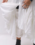 【RUNDHOLZ】 COTTON CHIFFON SHIRT DRESS _SEAFOAM FOG