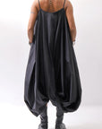 【RUNDHOLZ】 BALLOON OPEN SHIRT DRESS _BLACK