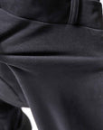【studio b3】 UNSEX DENIM&SWEAT BOX SARROUEL PANTS RBB1974_BLACK