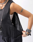 【studio b3】 MULTIWAY TOP&SLEEVELESS TOP SET NB2156_BLACK