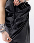【sanctamuerte】 COTTON SLEEVE-LESS LONG TOP 325/MM_BLACK