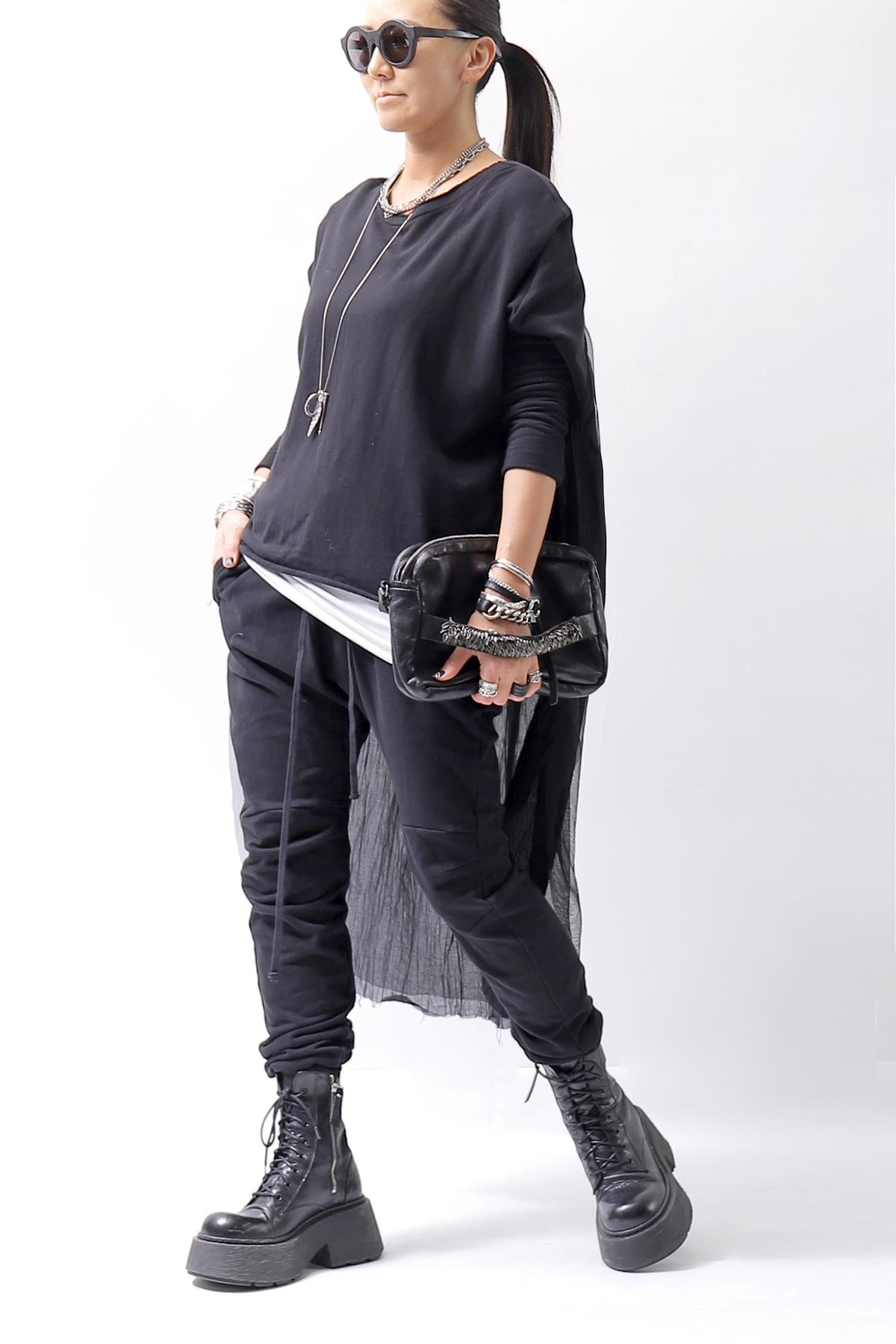 【VIC MATIE】 PLATFORM LACE-UP BOOTS 7700D