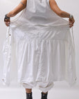 【RUNDHOLZ】MULTIWAY COTTON DRESS _SEAFOAM FOG