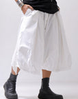【RUNDHOLZ】 UNISEX BACK FLAP BALOON SARROUEL PANTS _SEAFOAM FOG