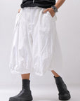 【RUNDHOLZ】 UNISEX BACK FLAP BALOON SARROUEL PANTS _SEAFOAM FOG
