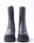 【PALOMA BARCELO】 SIDE GORE CHUNKY HEEL BOOTS_SELENE