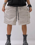 【thom/krom】 UNISEX STRETCH COTTON HALF PANTS MP33_VEGETAL STONE