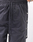 【thom/krom】 UNISEX STRETCH COTTON HALF PANTS MP33_BLACK