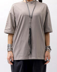 【thom/krom】 UNISEX COTTON MODAL RELAX FIT TEE MTS869_ROCK