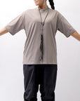 【thom/krom】 UNISEX COTTON MODAL RELAX FIT TEE MTS869_ROCK