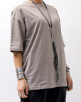 【thom/krom】 UNISEX COTTON MODAL RELAX FIT TEE MTS869_ROCK