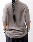 【thom/krom】 UNISEX COTTON MODAL RELAX FIT TEE MTS869_ROCK